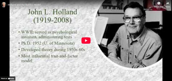 Holland and the RIASEC Model
