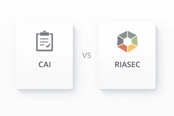 career assessment inventory vs RIASEC