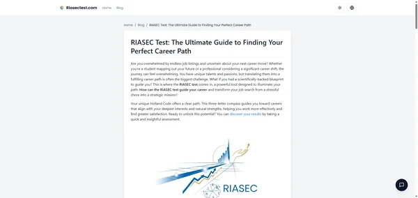 RIASEC Test: The Ultimate Guide to Finding Your Perfect Career Path